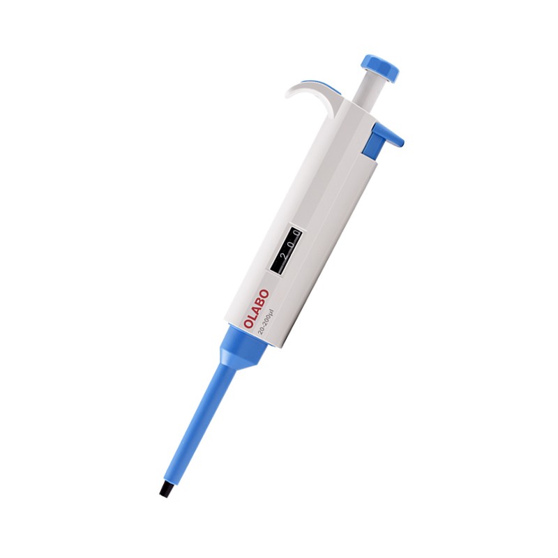 國(guó)產(chǎn)OLABO，A系列單道可調(diào)式移液器20-200μl